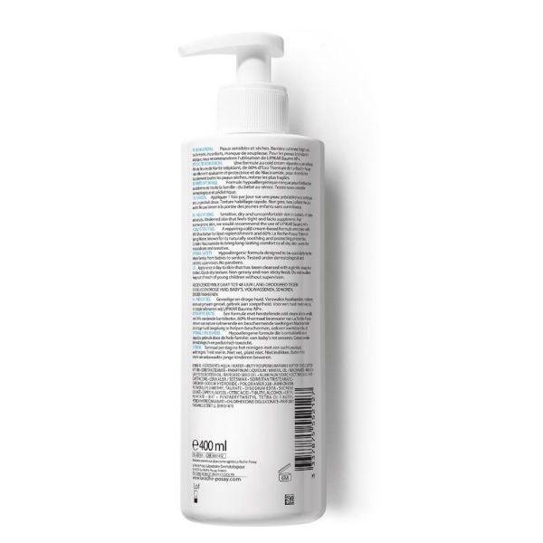 Lipikar Lait Relipidant Corps Anti-Dessèchement - 400ml