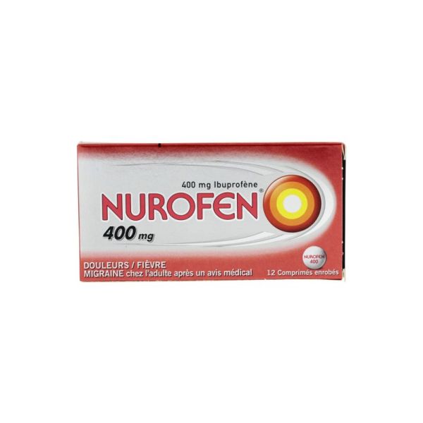 NUROFEN 400 mg - 12 comprimés enrobés