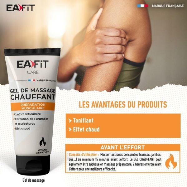 Gel Massant Chauffant - 75ml