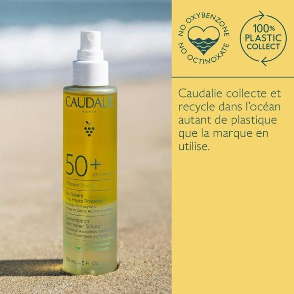 Vinosun Protect Eau Solaire Très Haute Protection SPF50+