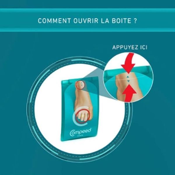 Ampoules Orteils - 8 pansements