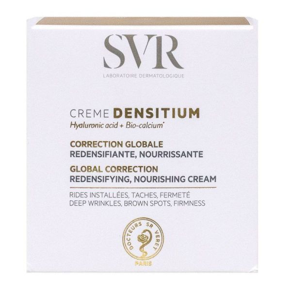 SVR Densitium Crème Correction Globale Rides Taches Fermeté - 50ml