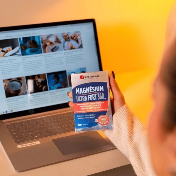 Magnésium Ultra Fort 360 mg - 30 comprimés ou 30 sticks