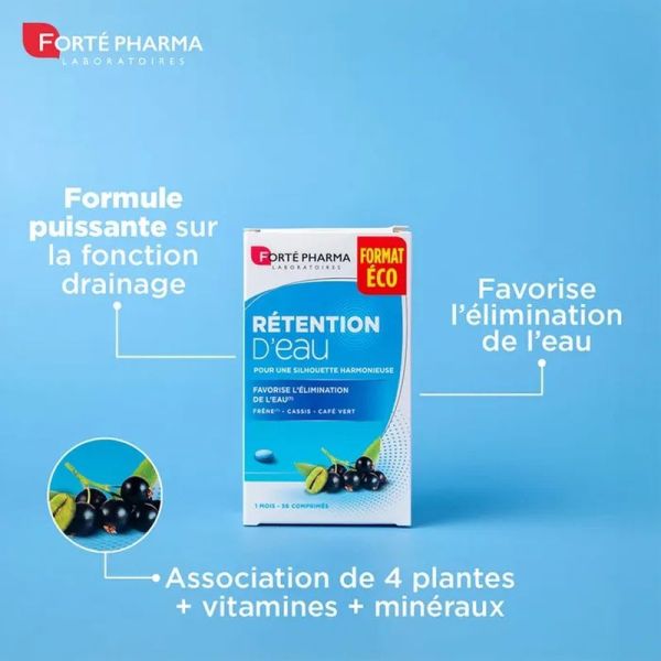 Rétention d'eau - 56 comprimés