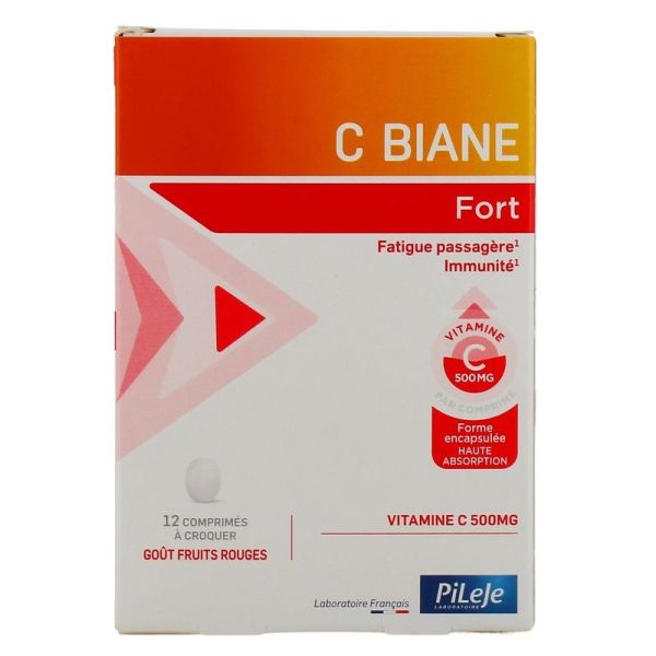 C Biane Fort - 12 comprimés à croquer