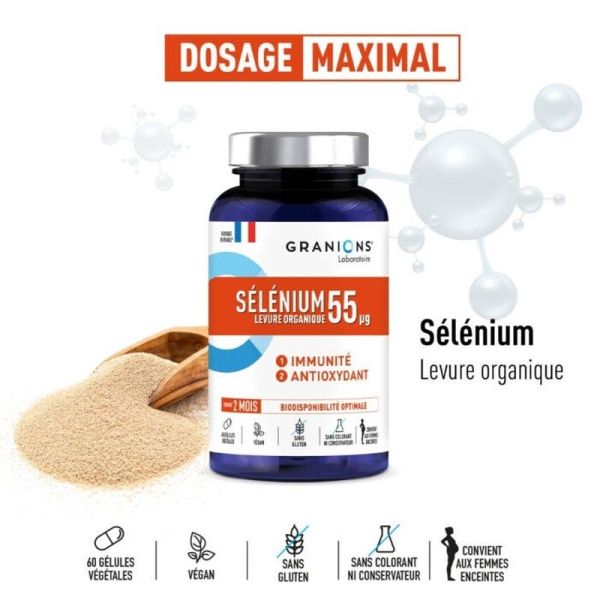 Sélénium - 60 gélules