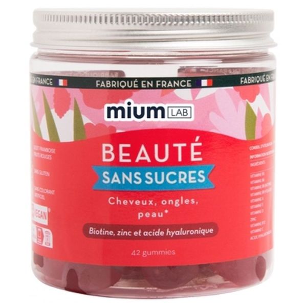 Gummies beauté sans sucres - 42 gummies