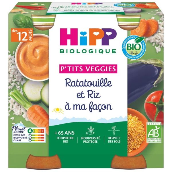 Ratatouille et Riz à ma façon - 2 x 250 g