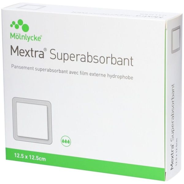 Superabsorbant Pansement Multicouche - 12,5x12,5 cm