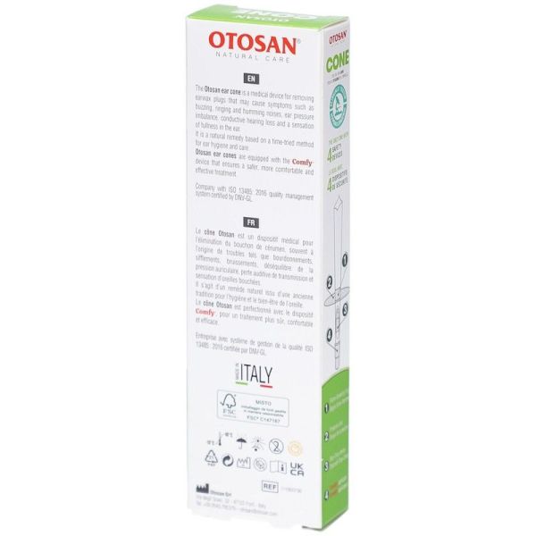 Cônes pour l'Hygiène de l'Oreille - 2 cônes