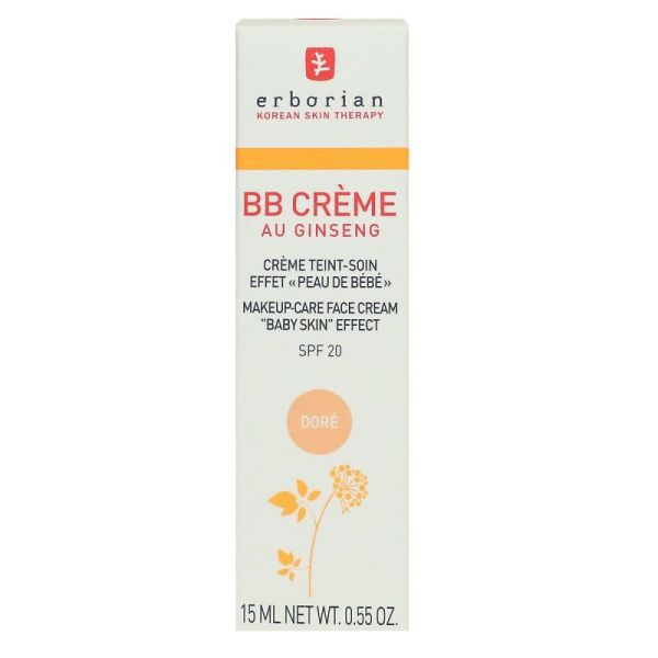 Erborian BB Crème au Ginseng Teinte : Doré - 15 ml