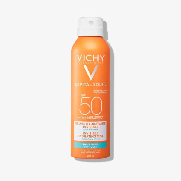 CAPITAL SOLEIL - BRUME HYDRATANTE INVISIBLE SPF 50 - 200 ML