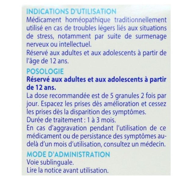 Boiron Zelaceo granules homéopathiques