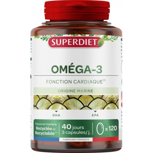 Oméga 3 - 120 capsules