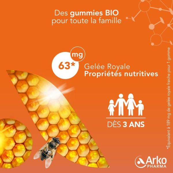 Arkoroyal Gummies Famille BIO