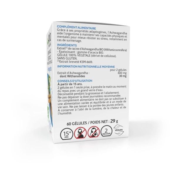 Ashwagandha BIO - 120 gélules
