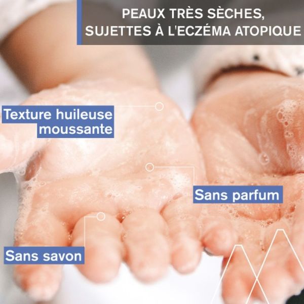 Bain & toilette BÉBÉ 1ÈRE HUILE LAVANTE APAISANTE - 500 mL