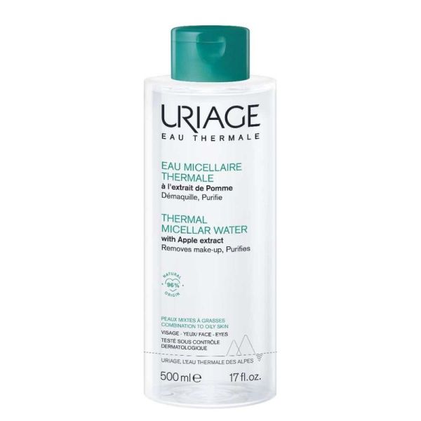 Eau micellaire thermale peaux mixtes à grasses - 500ml