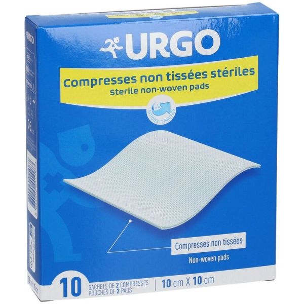 Compresses Stériles Non Tissées - 10 cm x 10 cm