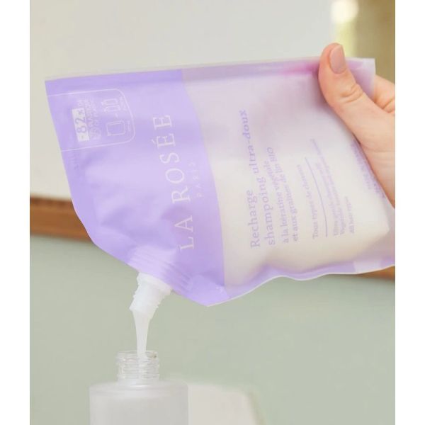 Recharge shampoing ultra-doux - Tous Types de Cheveux - 400 ml