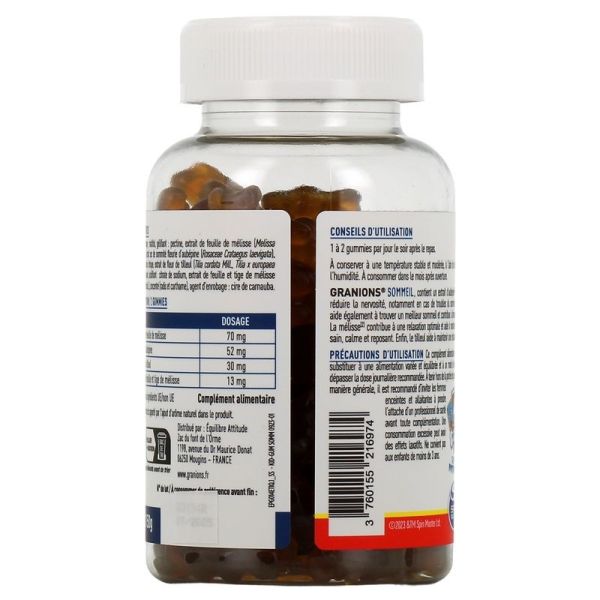 Pat Patrouille Gummies Sommeil Abricot - 60 gummies