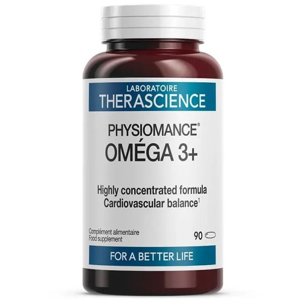 Oméga 3+ Physiomance - 90 capsules