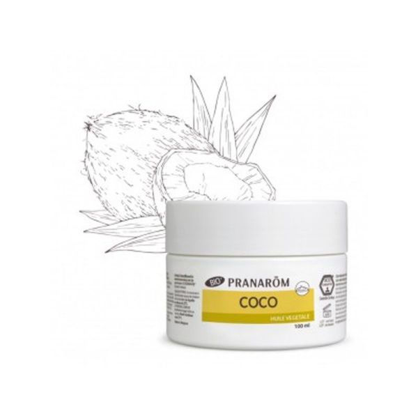 Huile végétale coco bio - 100ml