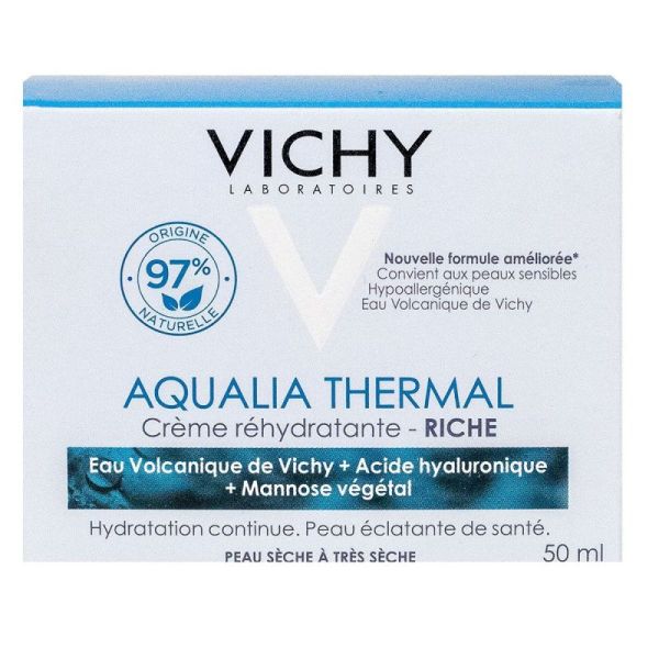 Vichy Aqualia Thermal Crème Réhydratante Riche - 50 ml