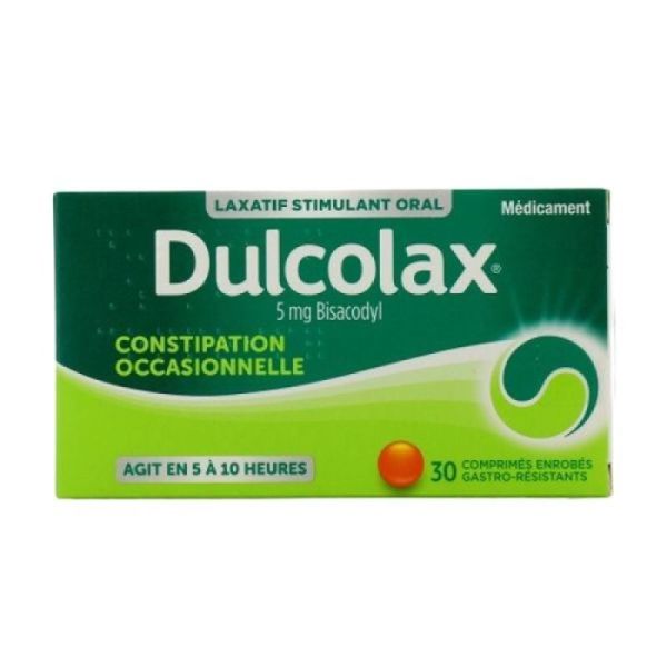Dulcolax 5 mg comprimés enrobés gastro-résistants - 30 comprimés