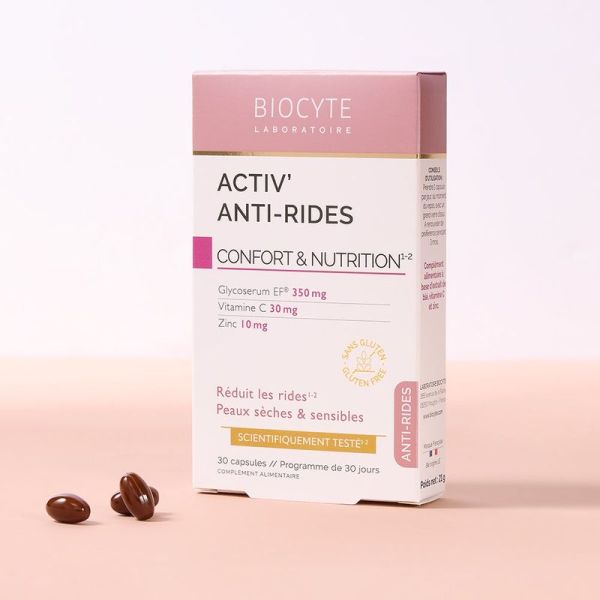 Activ' Anti-Rides - Boite de 30 capsules