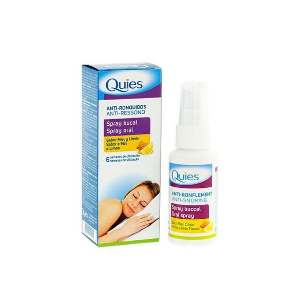 Spray buccal anti ronflement goût miel citron, 70ml