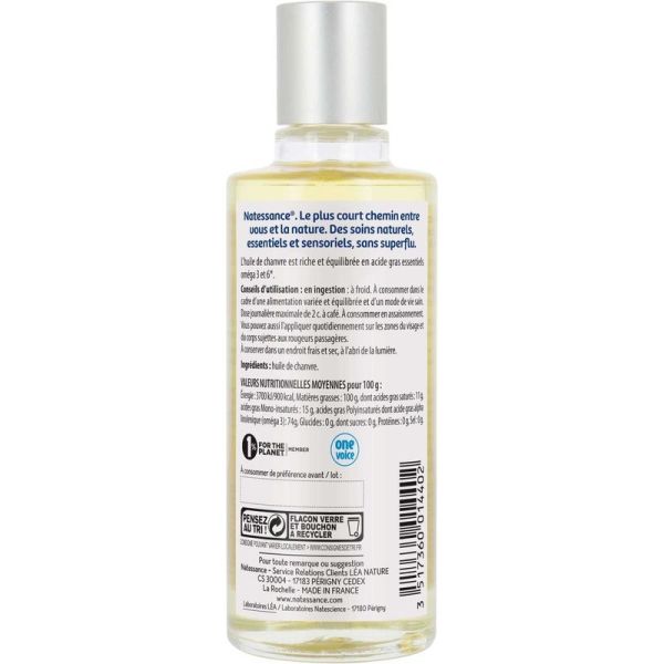 Huile de Chanvre - 100ml