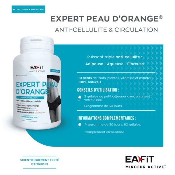 Expert Peau d'Orange - 60 gélules