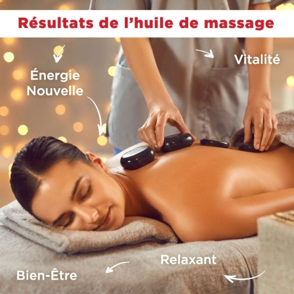 Huile de Massage revitalisante - 200ml