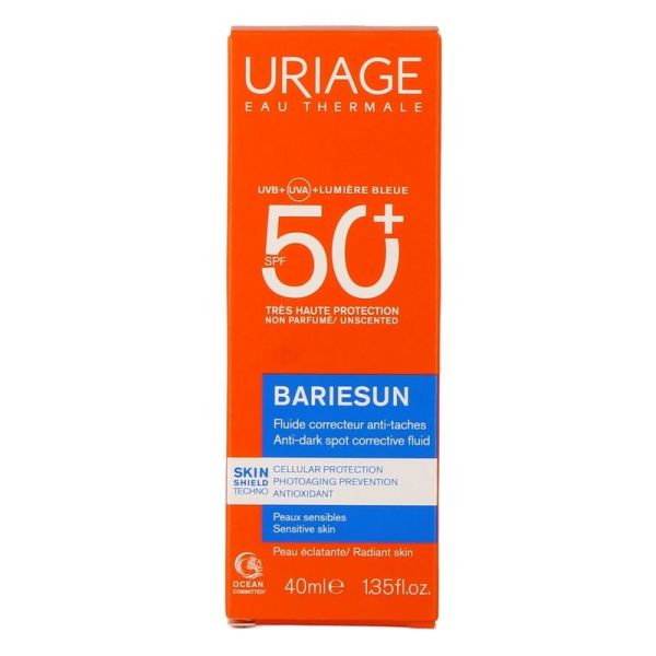 Fluide Solaire Correcteur Anti-Taches SPF50+ BARIÉSUN - 40 ml