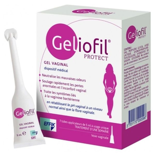 Geliofil Protect Gel Vaginal - 5ml x 7