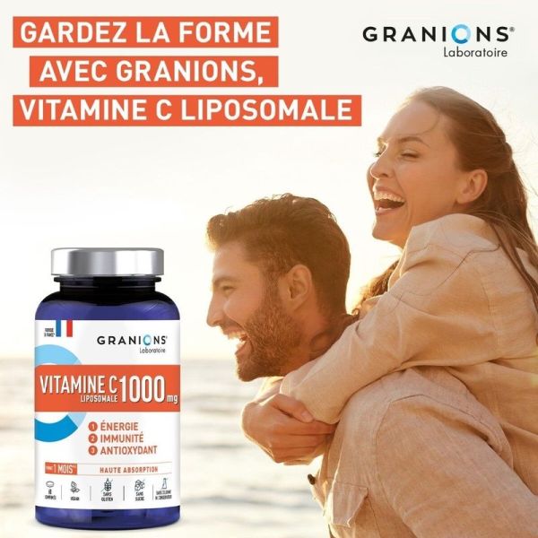 Vitamine C Liposomale 1000 mg - 60 comprimés