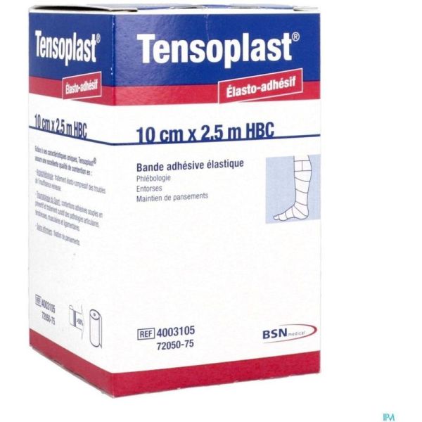 Tensoplast bande adhésive élastique - 2.5m x 10cm