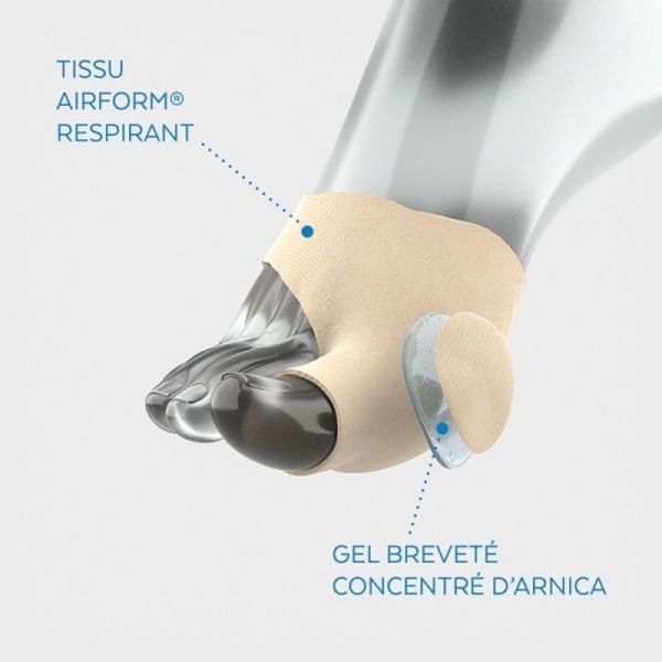 Protection Hallux Valgus Gel Arnica - Taille Unique
