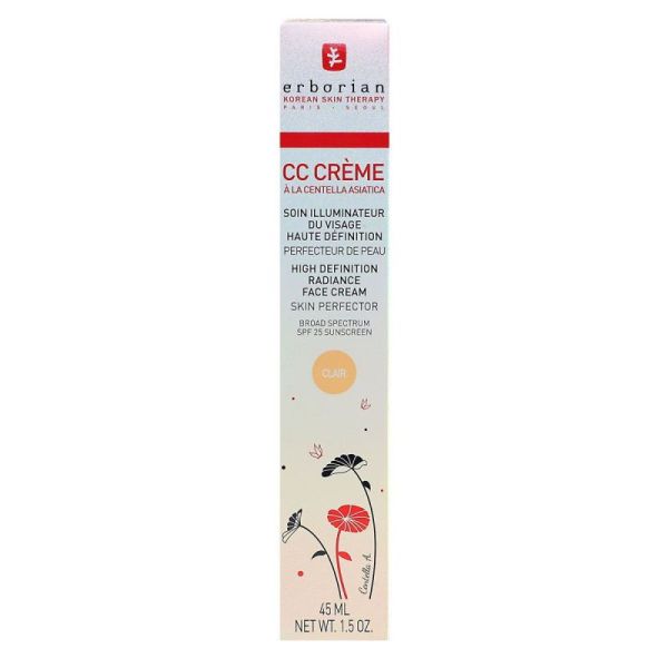 CC Crème à la Centella Asiatica - Teinte claire - 45ml