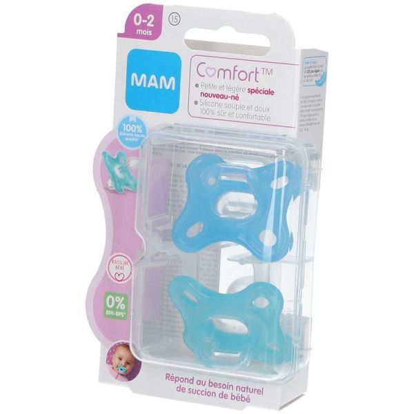 Comfort Sucette symétrique - 0-2 mois