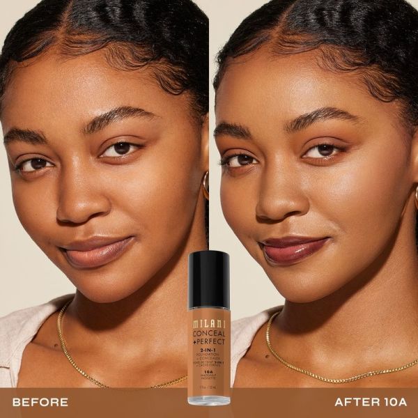 Foundation Conceal + Perfect 2-In-1 Foundation + Concealer - 10A Hazelnut