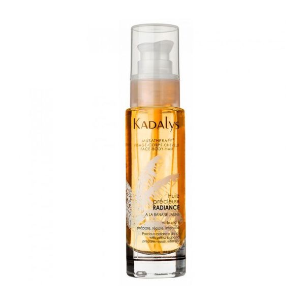 Kadalys Huile Précieuse Radiance BIO à la Banane Jaune - 50ml