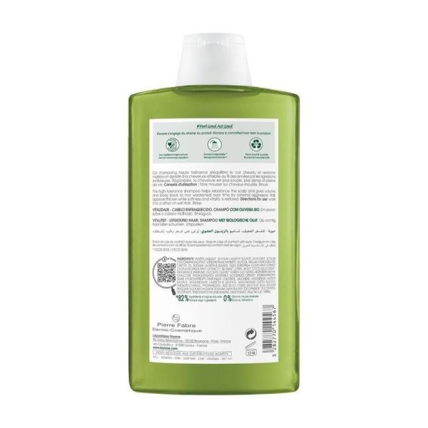 Extrait Olivier Shampooing Vitalité - 400ml