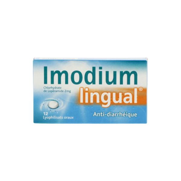 IMODIUMLINGUAL 2 mg, lyophilisat oral - 12 lyocs