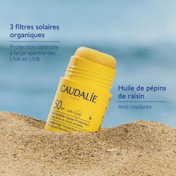 -Stick Solaire Invisible SPF50 Vinosun Protect - 15 g