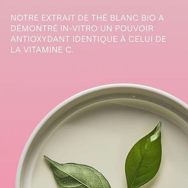 Crème de Jour lissante Rose Musquée & Thé blanc - 40ml
