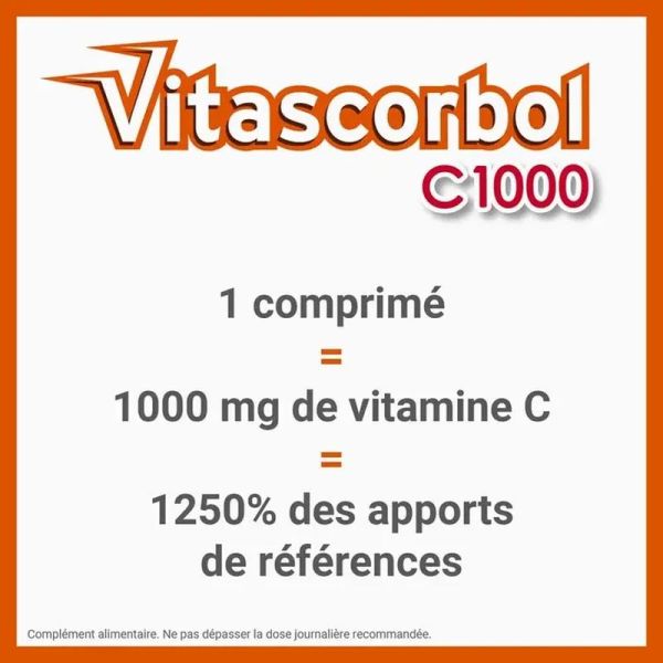 C1000 Comprimés Effervescents Sans Sucre Cassis - 15 comprimés