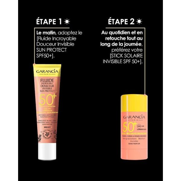 Stick Solaire Invisible Très Haute Protection - 15 gr