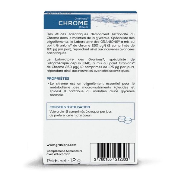 Chrome - 60 comprimés